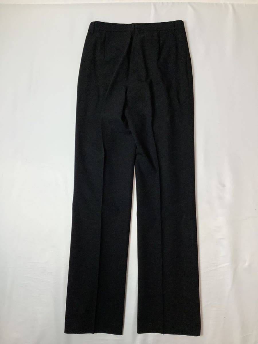(レディース) COMME CA DU MODE // 背抜き 長袖 ウール100% シングル パンツ スーツ (黒) サイズ M_画像5