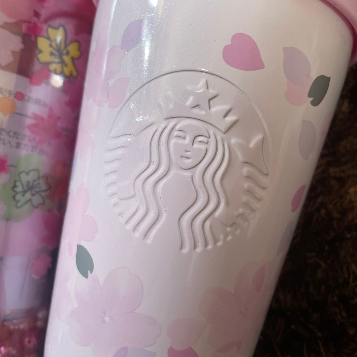 スターバックス STARBUCKS ステンレスボトル タンブラー スタバ 水筒 桜　さくら　セット マイボトル ボトル