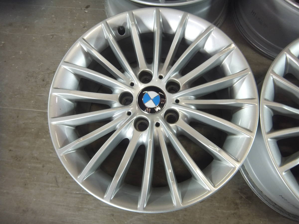 【BMW】3シリーズ(F30,F31) 純正アルミホイール 17x7.5J 5-120 +37 ハブ72.6☆4本セット 40203_画像3