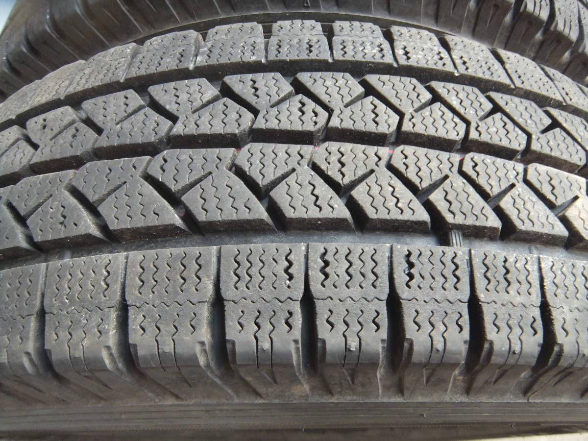 【9.1＆9.1ミリ】195/80R15 107/105L LT ブリヂストン BLIZZAK VL1☆2本セット 40207-10 my19 検)キャラバン ハイエース_画像2