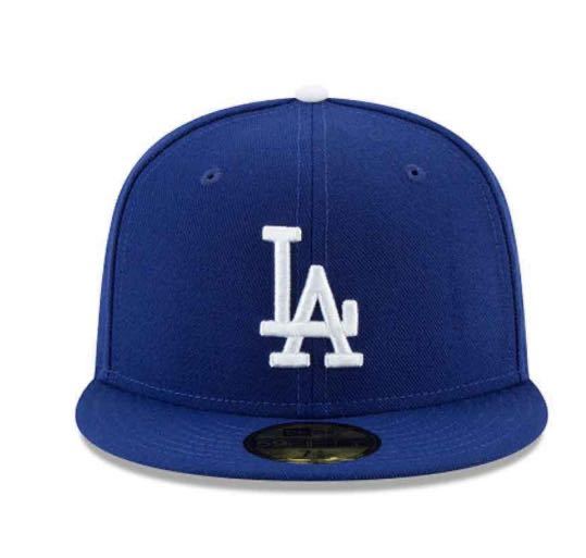 ニューエラ ロサンゼルス ドジャース 5950 NEW ERA LOS ANGELES DODGERS AUTHENTIC COLLECTION 59FIFTY 7 3/8 BLUE オーセンティック 58.7_画像2