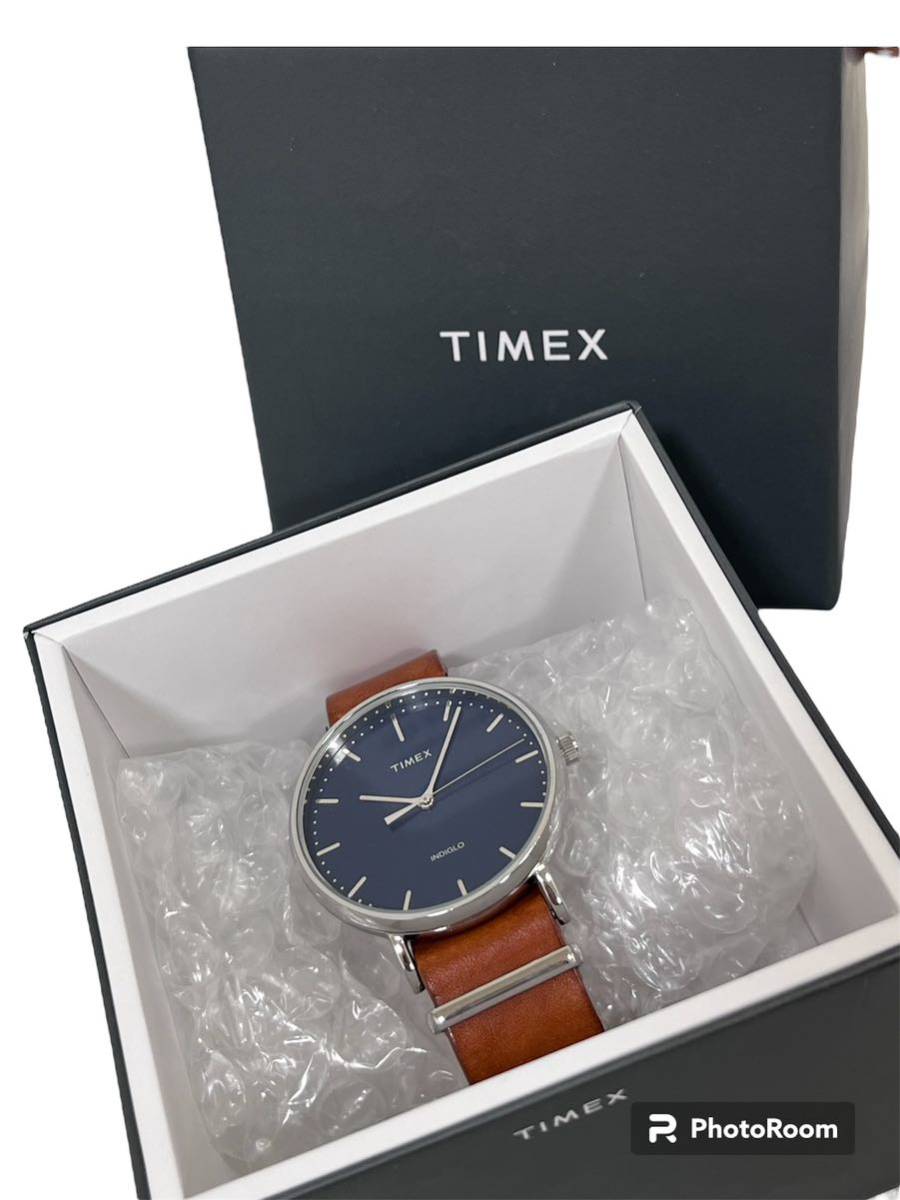 ★TIMEX タイメックス ★TW2P97800 ★腕時計 可動品 ★レザー ベルト ★箱ありの画像8