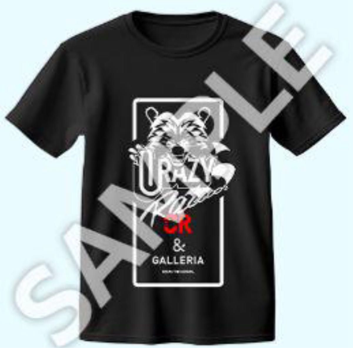 【新品未使用品】Crazy Racoon × GALLERIA　Tシャツ
