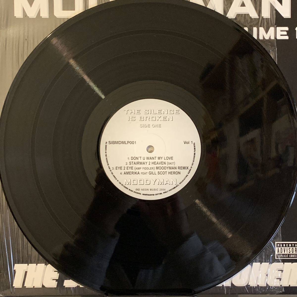 Moodymann ムーディマン / The Silence Is Broken Vol.1 LPレコード|House|デトロイトハウス|Jazz|ジャズ|Amp Fiddler|Gil Scott Heronの画像3
