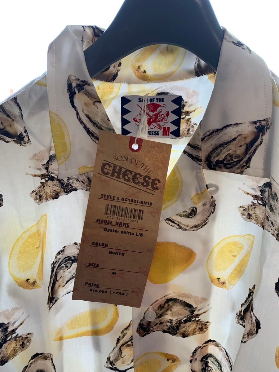 米津玄師 着用】SON OF THE CHEESE オイスター柄シャツ - シャツ