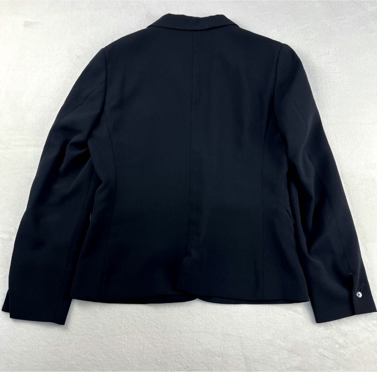 【極美品】ORIHICA オリヒカ　フォーマル　3P スーツ　13号　15号　ブラック　2XL 大きいサイズ　セットアップ　式典