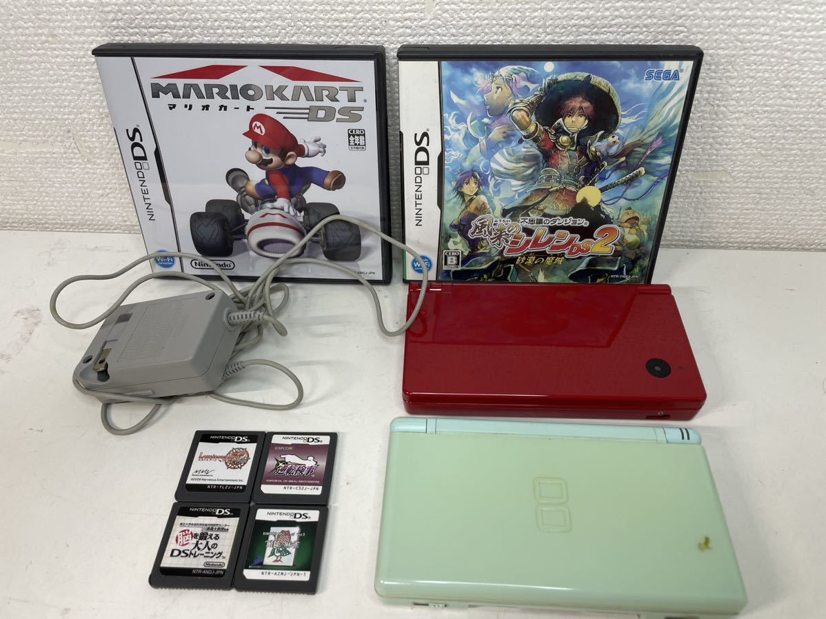 Nintendo 任天堂 Lite DSi 2台セット ソフト6本付き USG-001 TWL-001