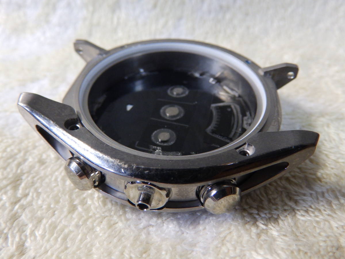 CITIZEN H909-S092370・日本製・シチズン・時計ケースだけ・文字盤有り・針有り・多部分欠品_画像4