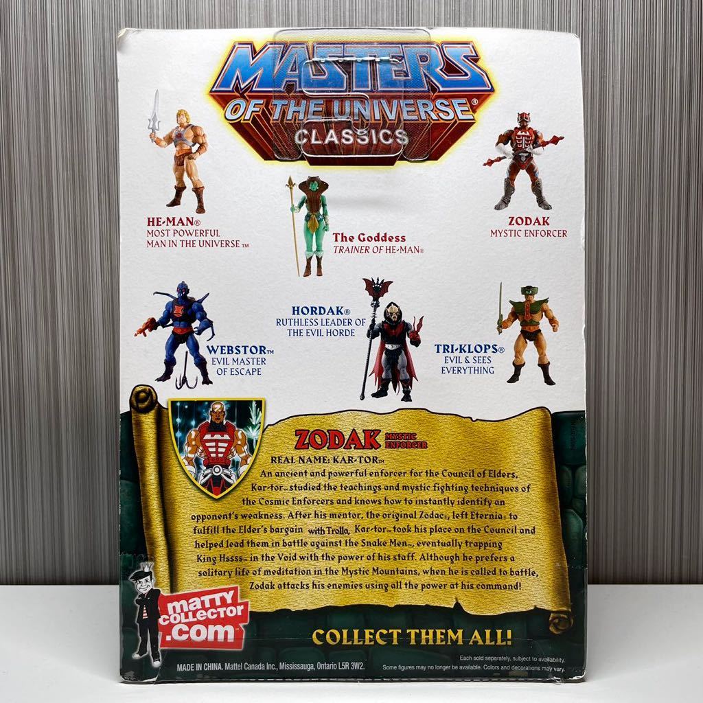 MASTERS OF THE UNIVERSE CLASSICS - ZODAK / 検 MOTU ヒーマン マスターズ・オブ・ザ・ユニバース フィギュア DC マーベル タートルズ_画像2