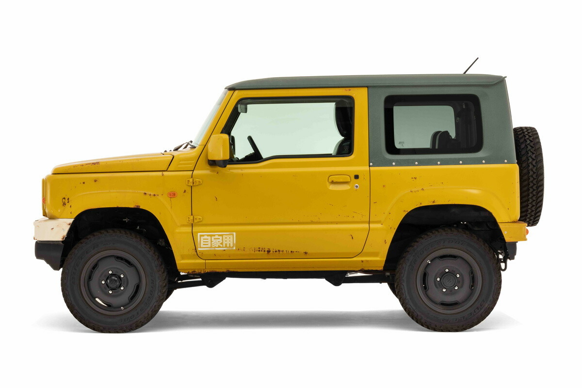 DAMD 【JIMNY the ROOTS.】 コンプリートキット エクステリア＋WILDBOAR SR 5本セット 塗装済品 ジムニー JB64W 個人宅不可 離島は要確認_画像4