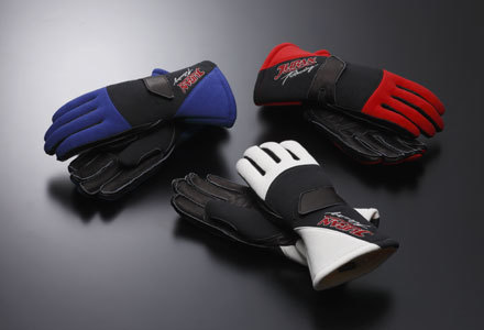 JURANju Ran racing glove advance white × black S size 353917