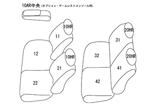 Clazzio クラッツィオ ジーンズ シートカバー N-BOXカスタム（福祉車両・車いす仕様車） JF5 JF6 R5/10～ 4人乗 N-BOX カスタム スロープ_画像2