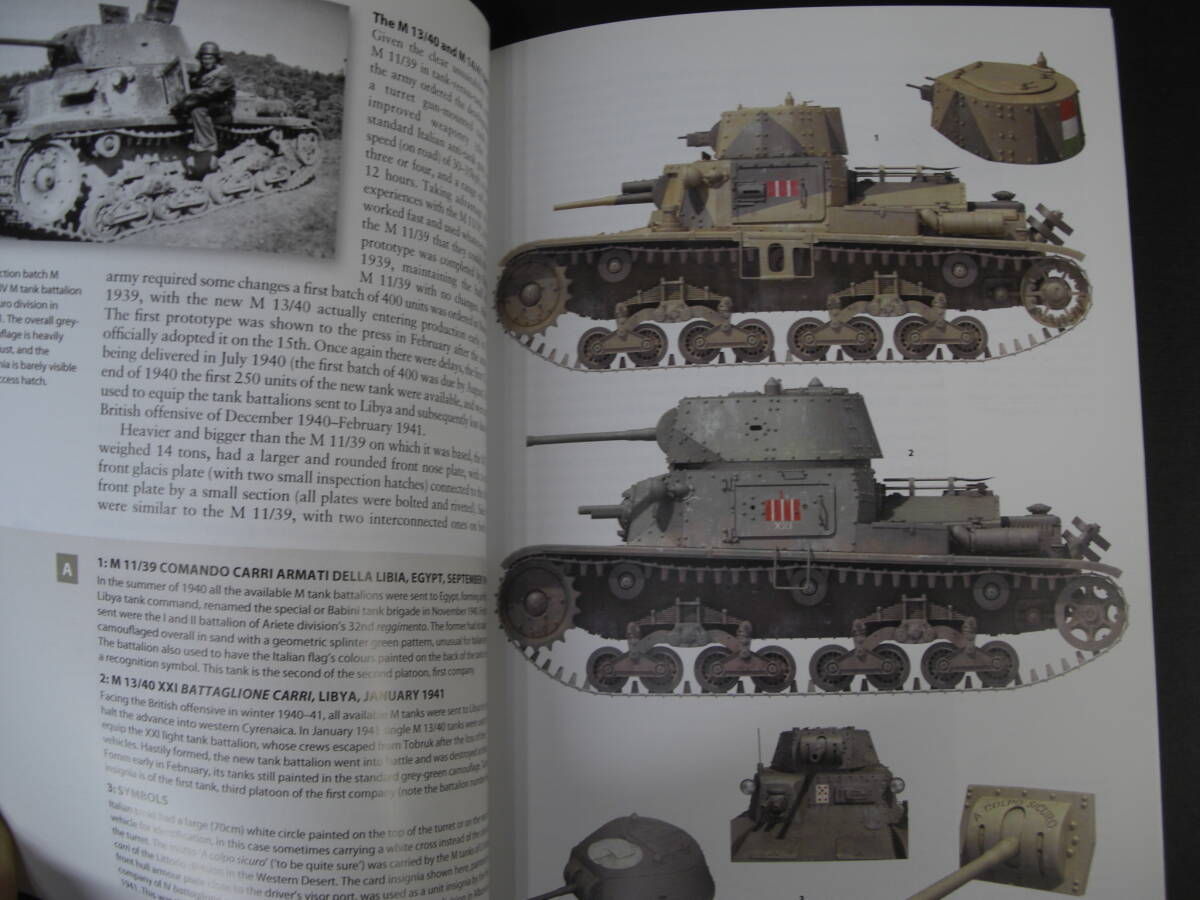 ★洋書☆イタリアの中戦車 ITALIAN MEDIUM TANKS 1939-45 (NEW VANGUARD) F CAPPELLANO ＆ P P BATTISTELLI ILLUSTRATED BY CHASEMORE ★_画像8