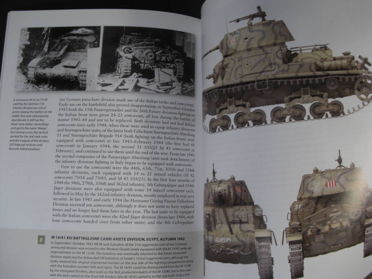 ★洋書☆イタリアの中戦車 ITALIAN MEDIUM TANKS 1939-45 (NEW VANGUARD) F CAPPELLANO ＆ P P BATTISTELLI ILLUSTRATED BY CHASEMORE ★_画像10