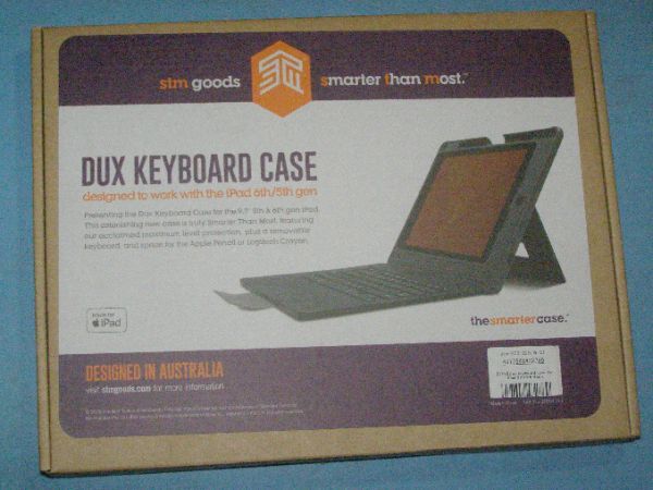 【Ipad 第５世代・第６世代用キーボード付ケース】☆STM stm-226-220JW-01 (Dux keyboard case/送料：520円～)の画像4