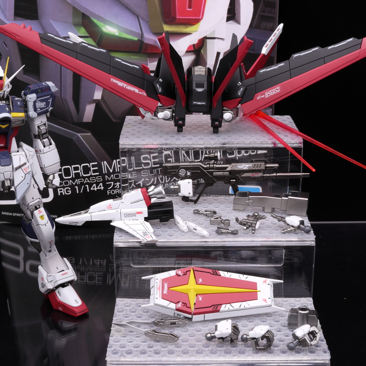 Yahoo!オークション - RG 1/144 フォースインパルスガンダム Yahoo!オークション - RG 1/144 フォースインパルスガンダム