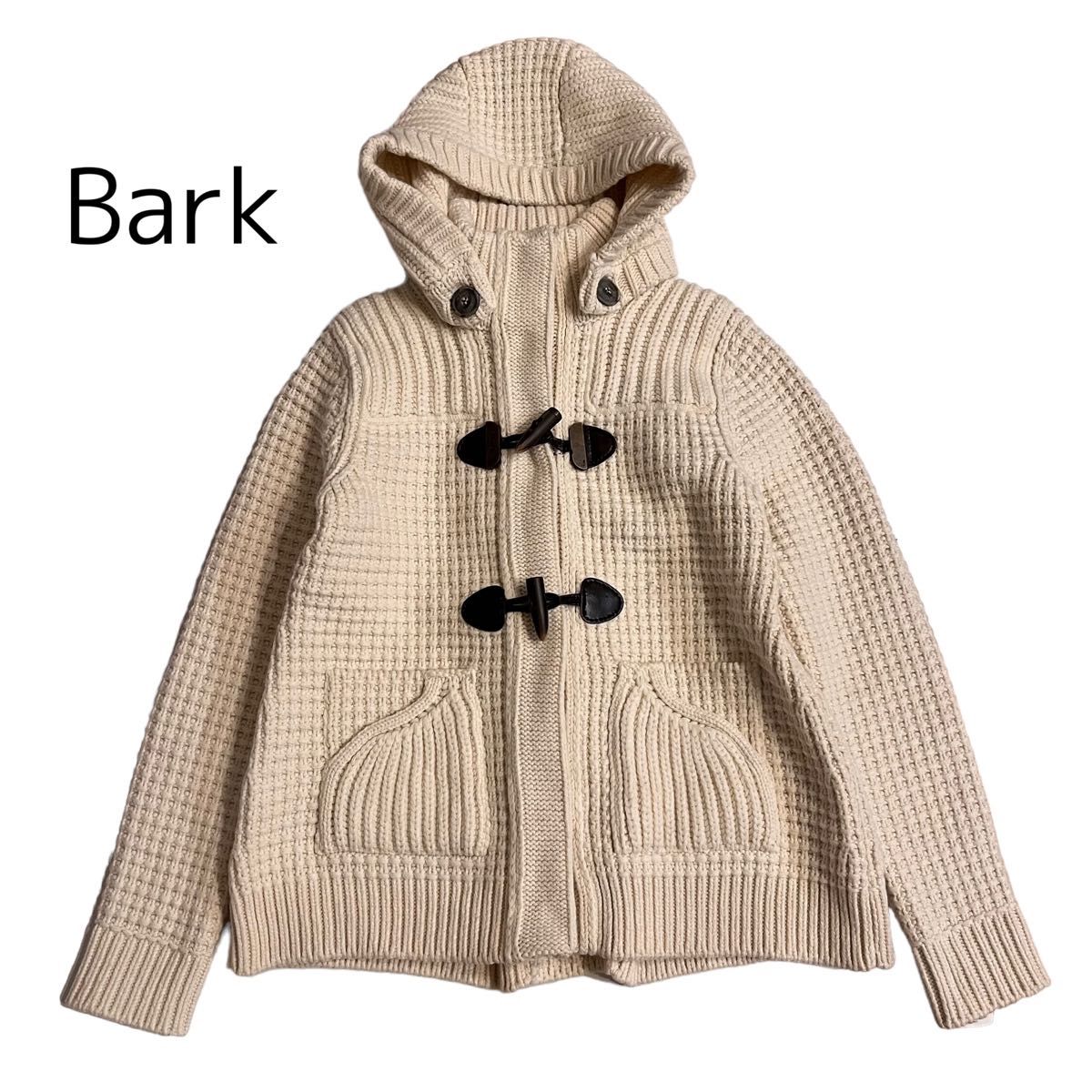【Bark】ニットダッフルコート