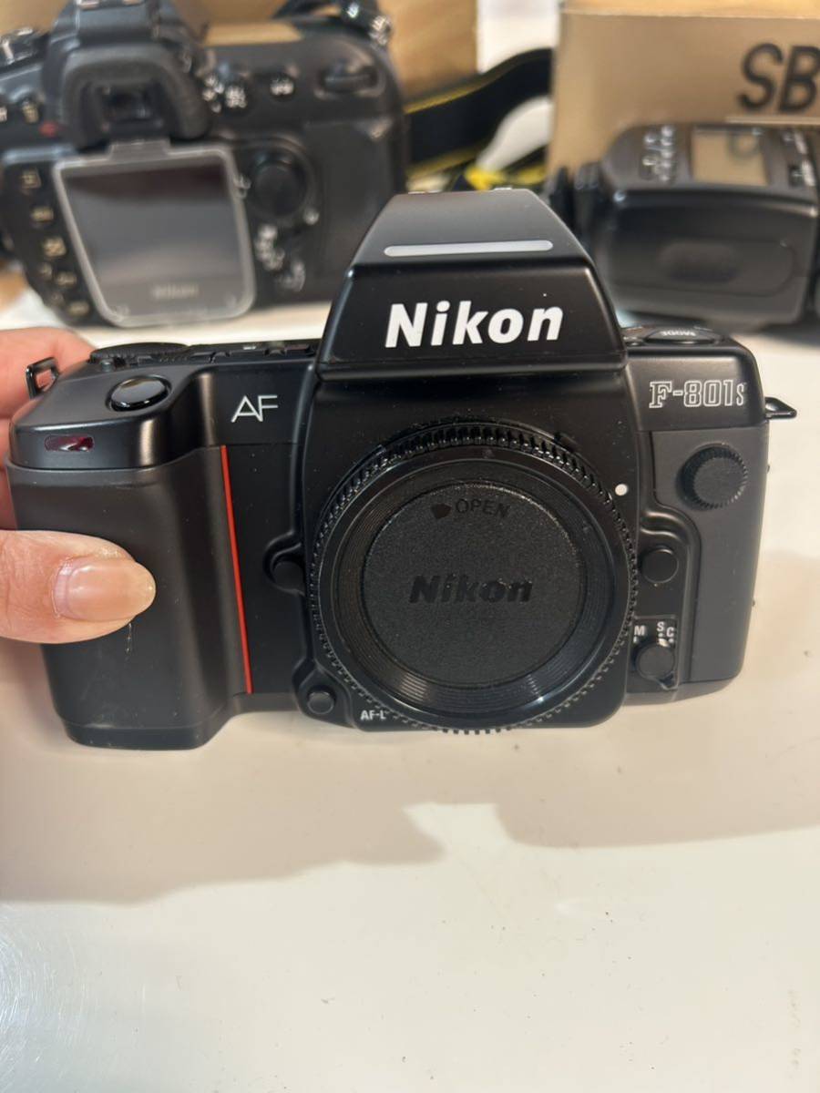 【#kd】【Nikonカメラまとめ】Nikon フィルムカメラ レンズ D200 SB-26 F-801S ニコン _画像4