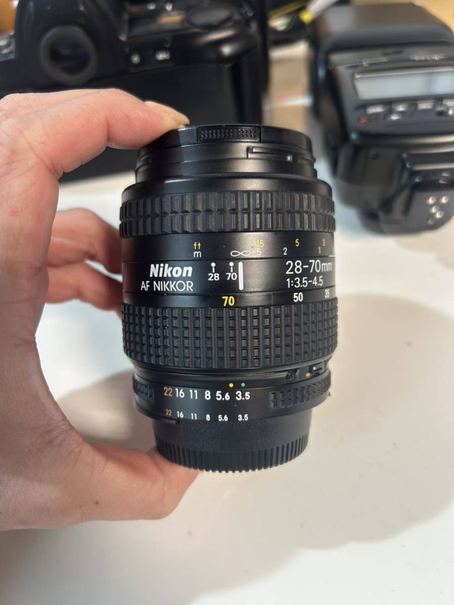 【#kd】【Nikonカメラまとめ】Nikon フィルムカメラ レンズ D200 SB-26 F-801S ニコン _画像8