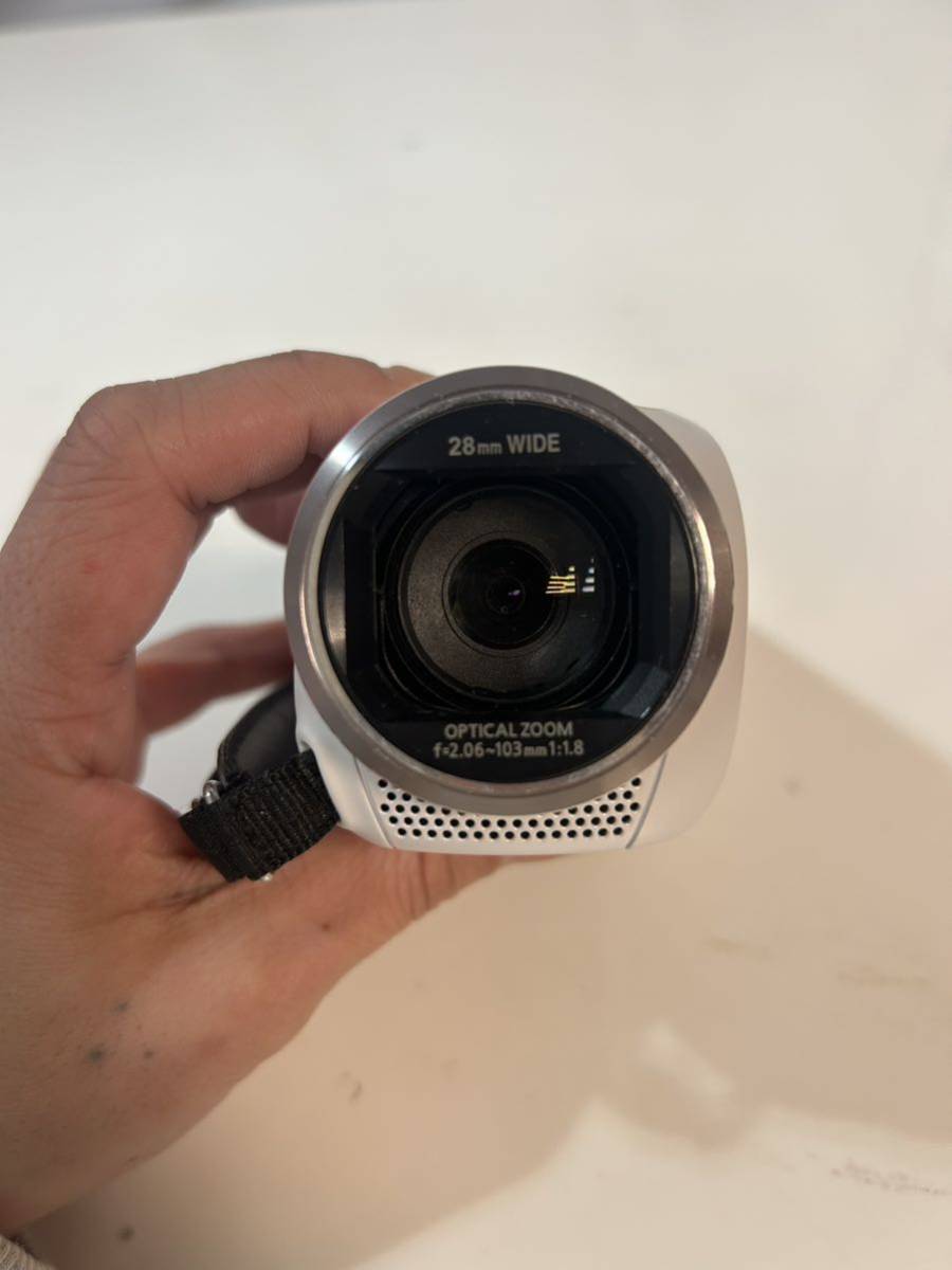 【#tn】Panasonic ビデオカメラ FULL HD ホワイト HC-V480MS パナソニック デジタルビデオカメラ 747-0130-02-1-0167-0-3-0_画像3