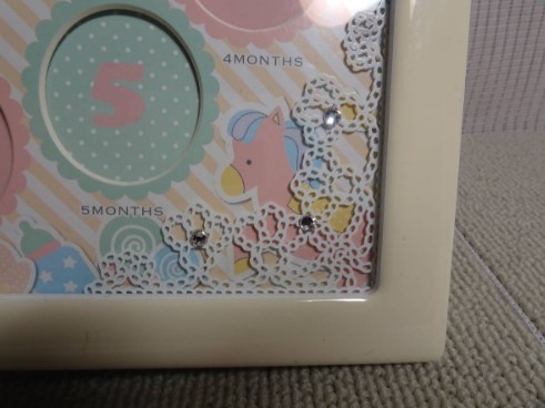 unused Rodan na12 months baby celebration of a birth present photo frame photograph gift 