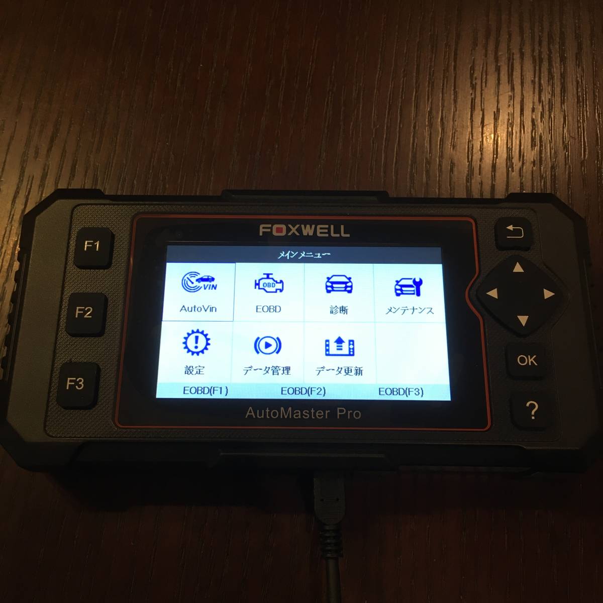 ☆国内在庫・日本語設定済み☆ FOXWELL NT624 エリート オールシステム スキャンツール OBD2 自動車 故障診断機の画像8