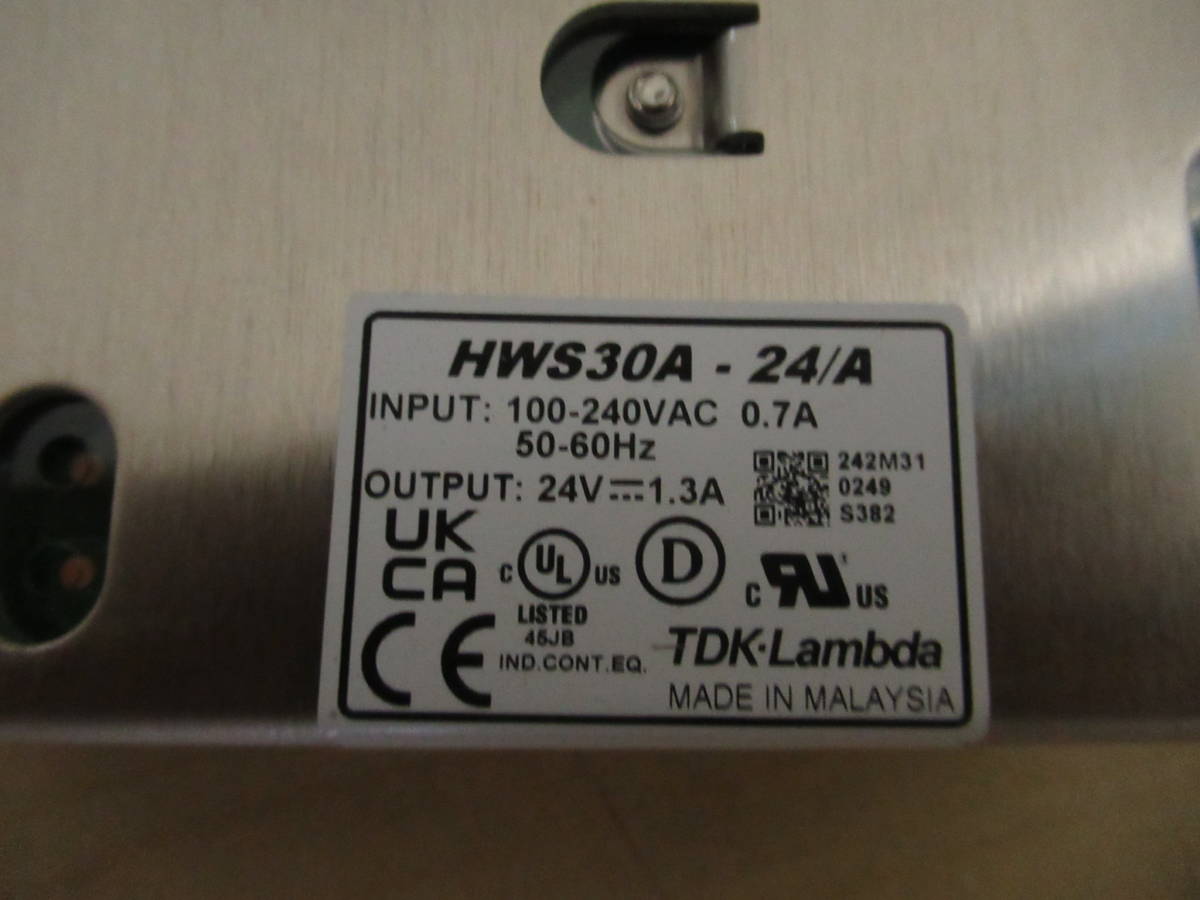 NT0425112　未使用　TDK　スイッチング電源　HWS30A-24/A　個数あり_画像4
