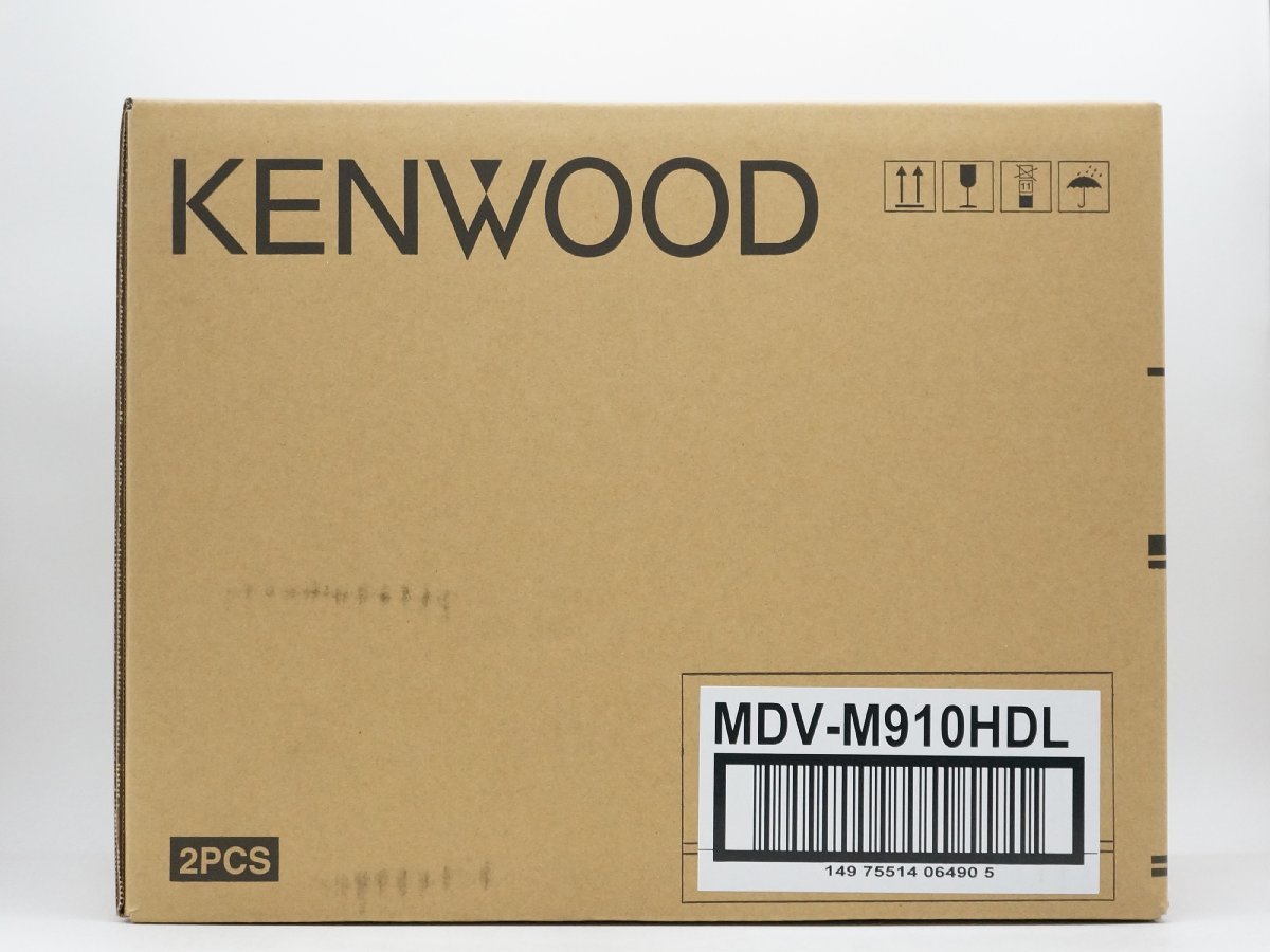 ★1スタ！【未使用品/2台セット】Kenwood ケンウッド MDV-M910HDL 9V型 彩速 カーナビ Mシリーズ 大画面モデル m5-35002 m_e_画像1