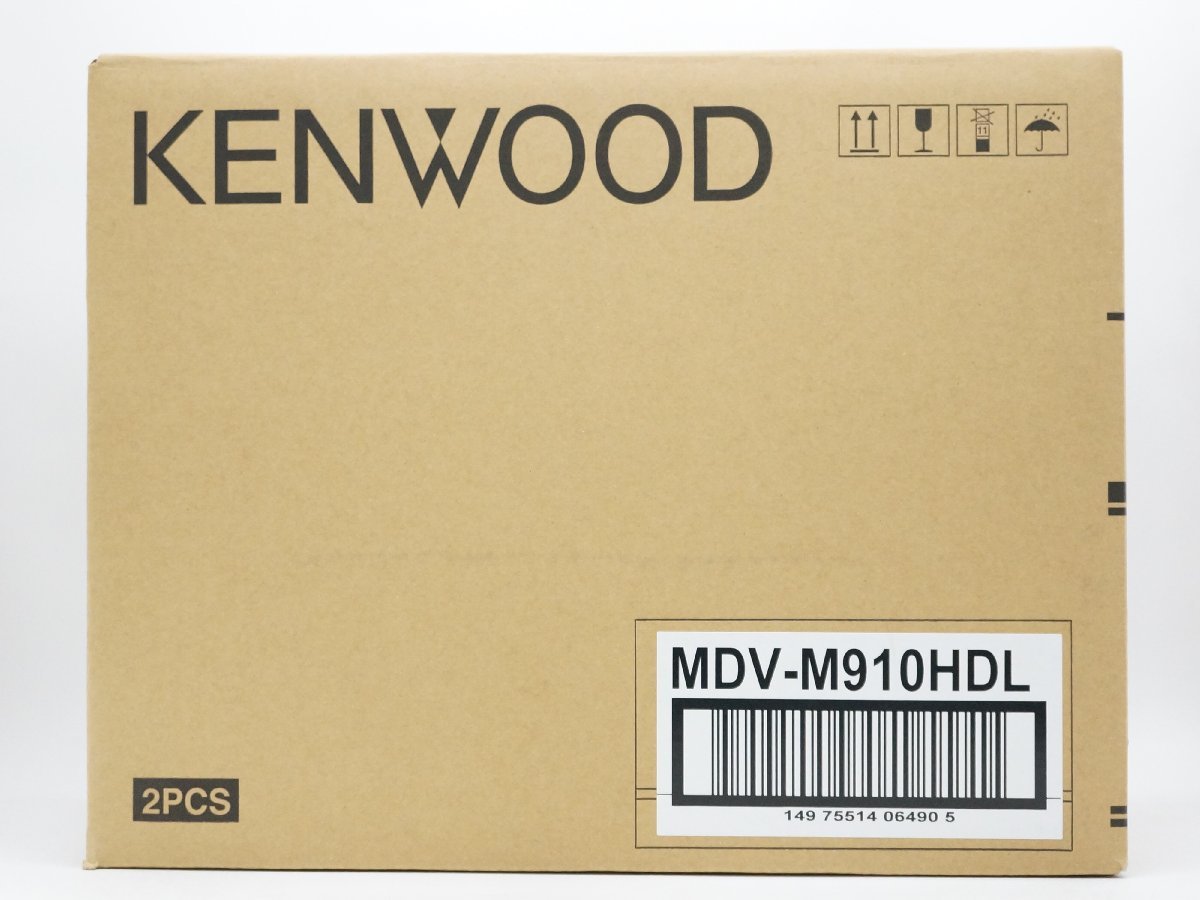 ★1スタ！【未使用品/2台セット】Kenwood ケンウッド MDV-M910HDL 9V型 彩速 カーナビ Mシリーズ 大画面モデル m5-35007 m_e_画像1