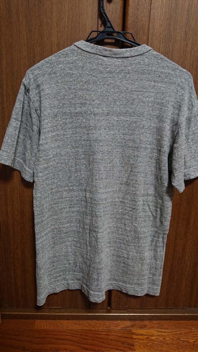 USED Barns outfitters 吊り編み Tシャツ br-11000 サイズ1(M) グレー バーンズ