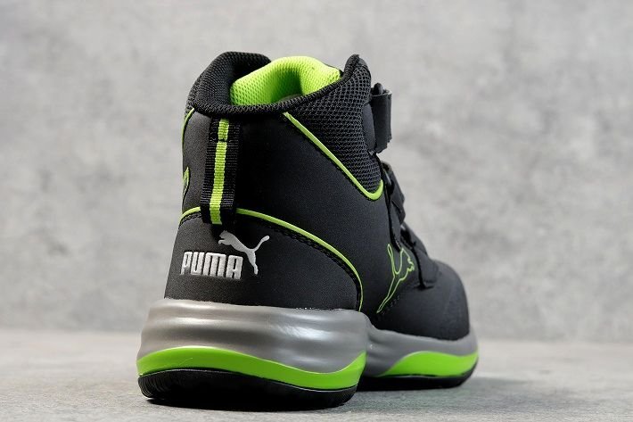 PUMA プーマ 安全靴 メンズ スニーカー シューズ Rapid Green Mid ベルクロタイプ 作業靴 63.552.0 ラピッドグリーンミッド 26.0cm / 新品_画像5