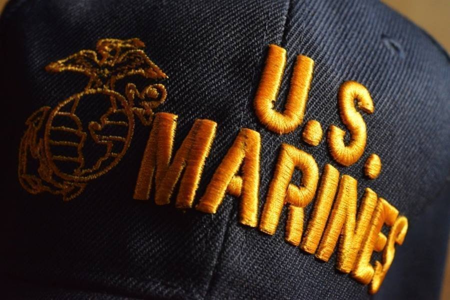 U.S.MARINES キャップ 帽子 メンズ 刺繍 7998816 9009978 I-2 NAVY ネイビー 新品 1円 スタート_画像2