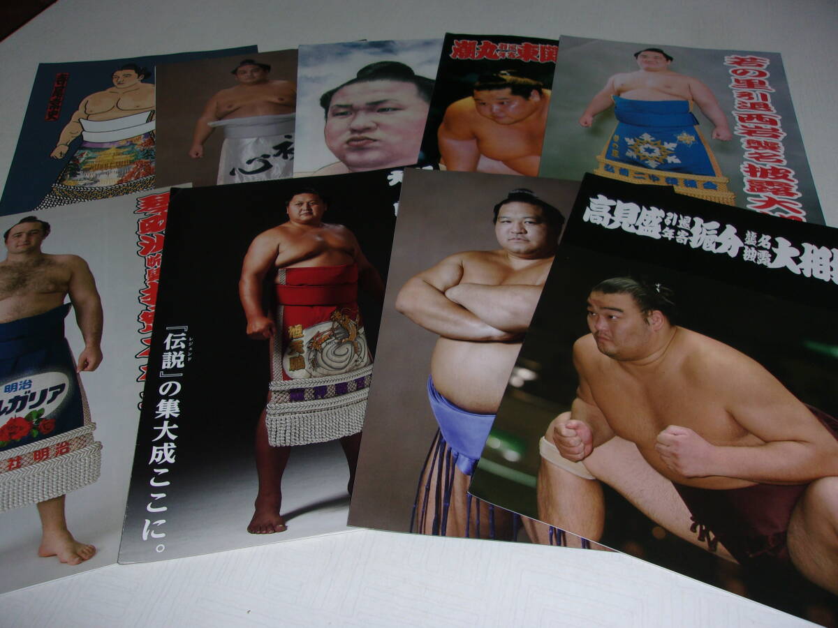引退相撲取組表他相撲関係パンフレット、冊子など２６点 栃ノ心、勢他の画像2
