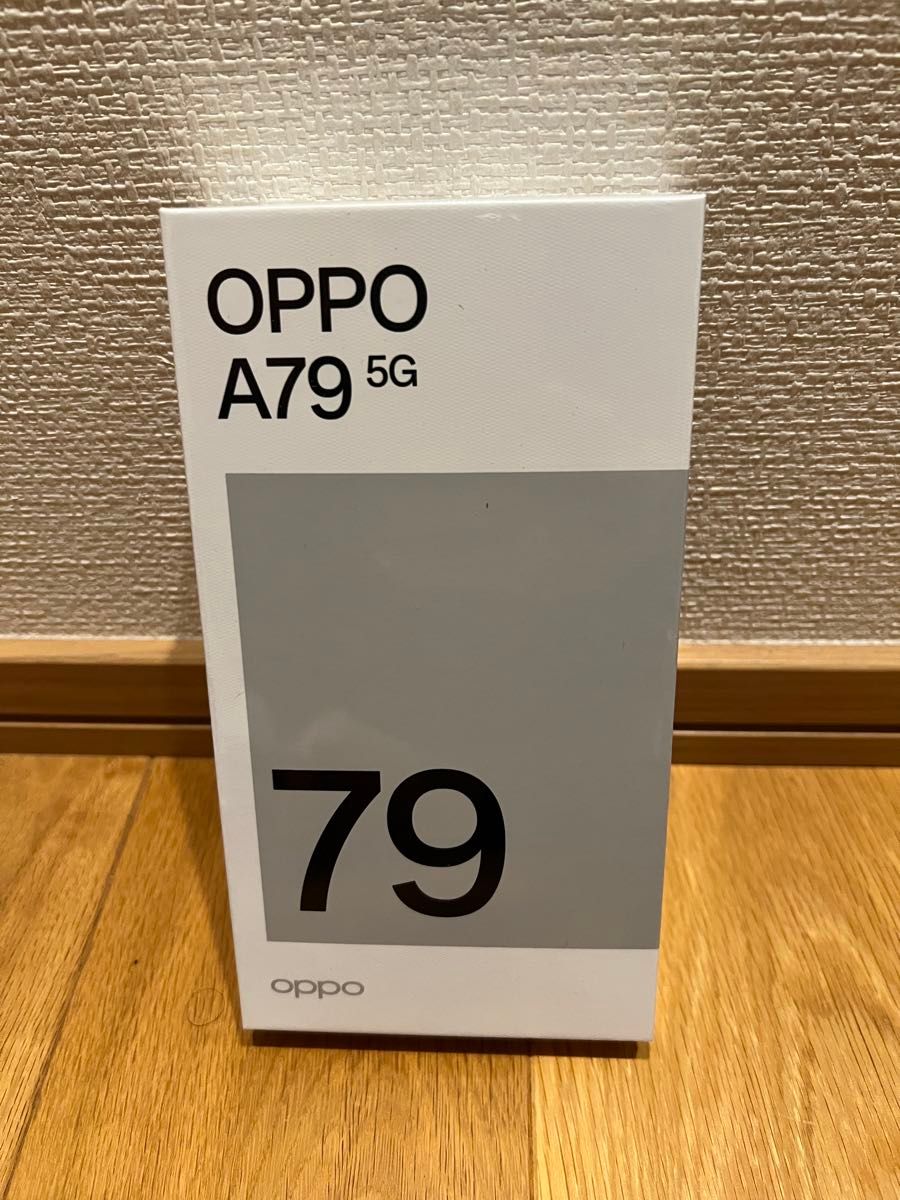 oppo A79 5G 新品 未使用 未開封 グローグリーン シュリンク付き