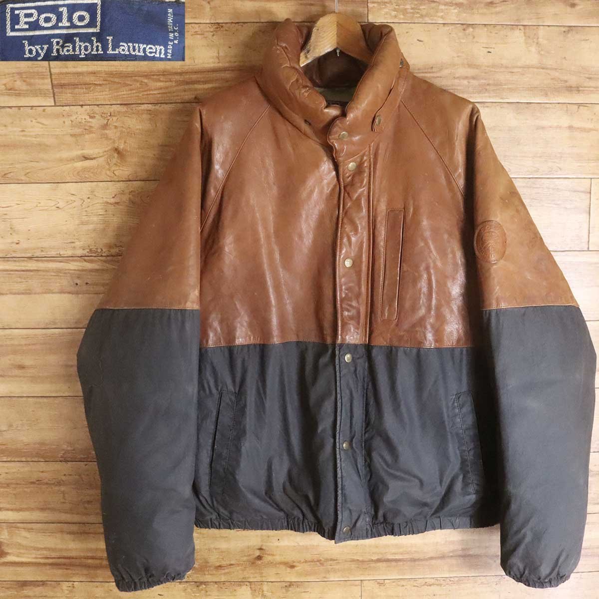 5T/Y1.9-2 90s POLO RALPH LAUREN ラルフローレン レザー 5T/Y1.9-2 90s POLO RALPH LAUREN ラルフローレン レザー
