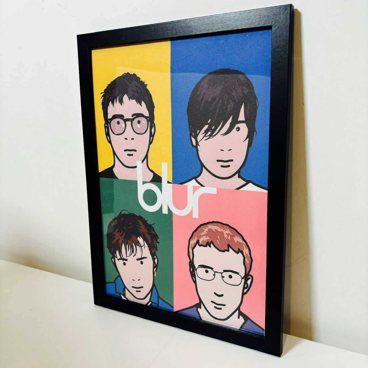 【黒額付きポスター】Blurブラー The Best Of Blur ①（新品）_画像1