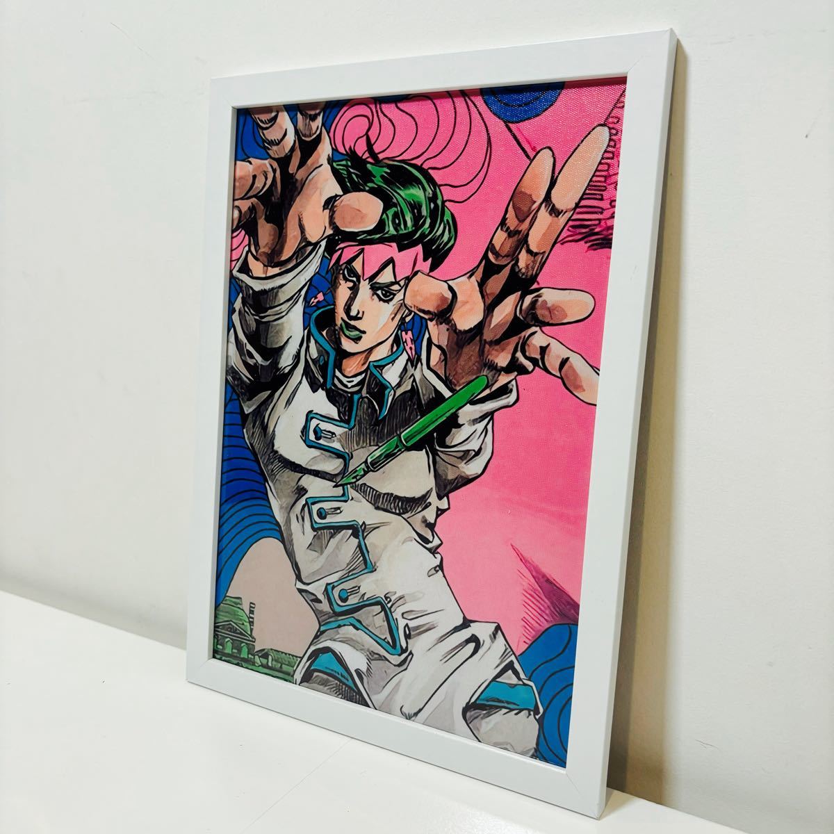 【白額付きポスター】JOJO ジョジョの奇妙な冒険 岸辺露伴③(新品)の画像1