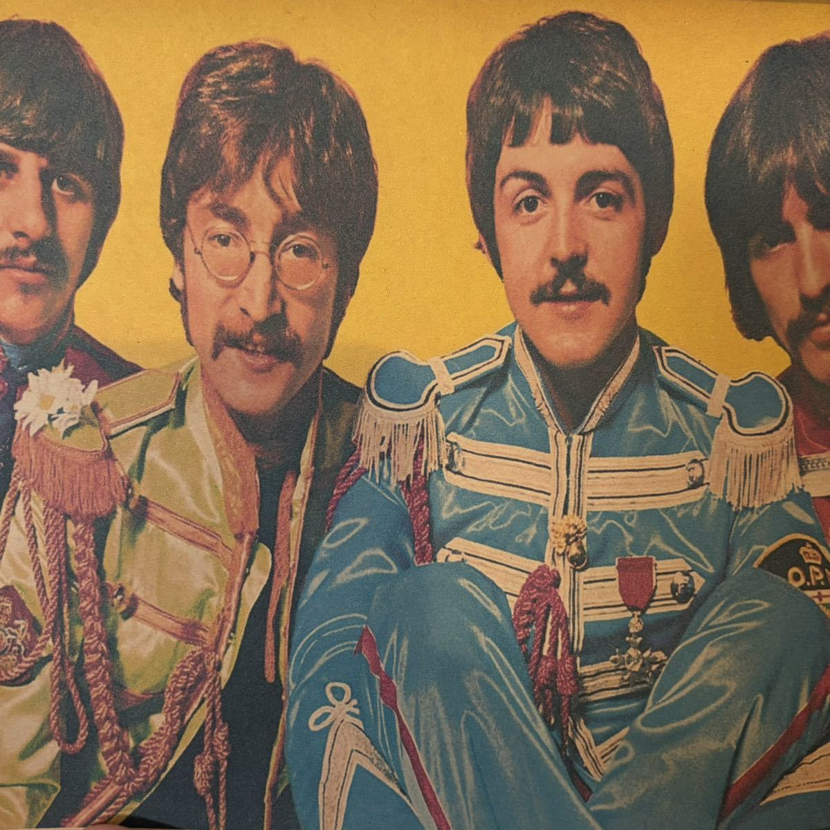 【白額付きポスター】ビートルズ The Beatles サージェントペパー⑩