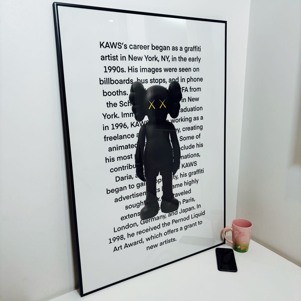 【ポスター】KAWS(カウズ)25 ベアブリック(A1サイズ)