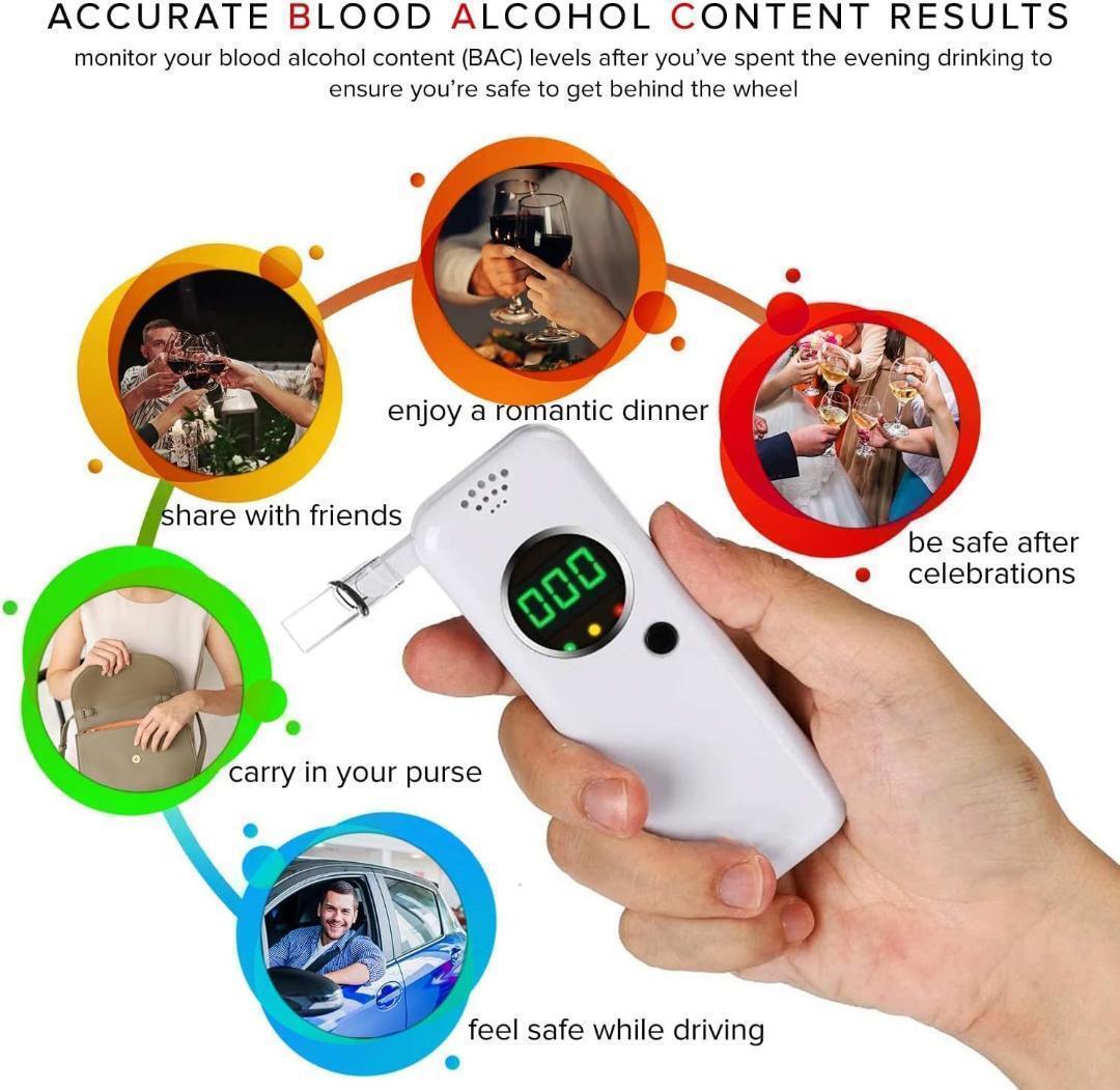 アルコールチェッカー 新品 呼気 ブレスチェッカー 飲酒運転防止