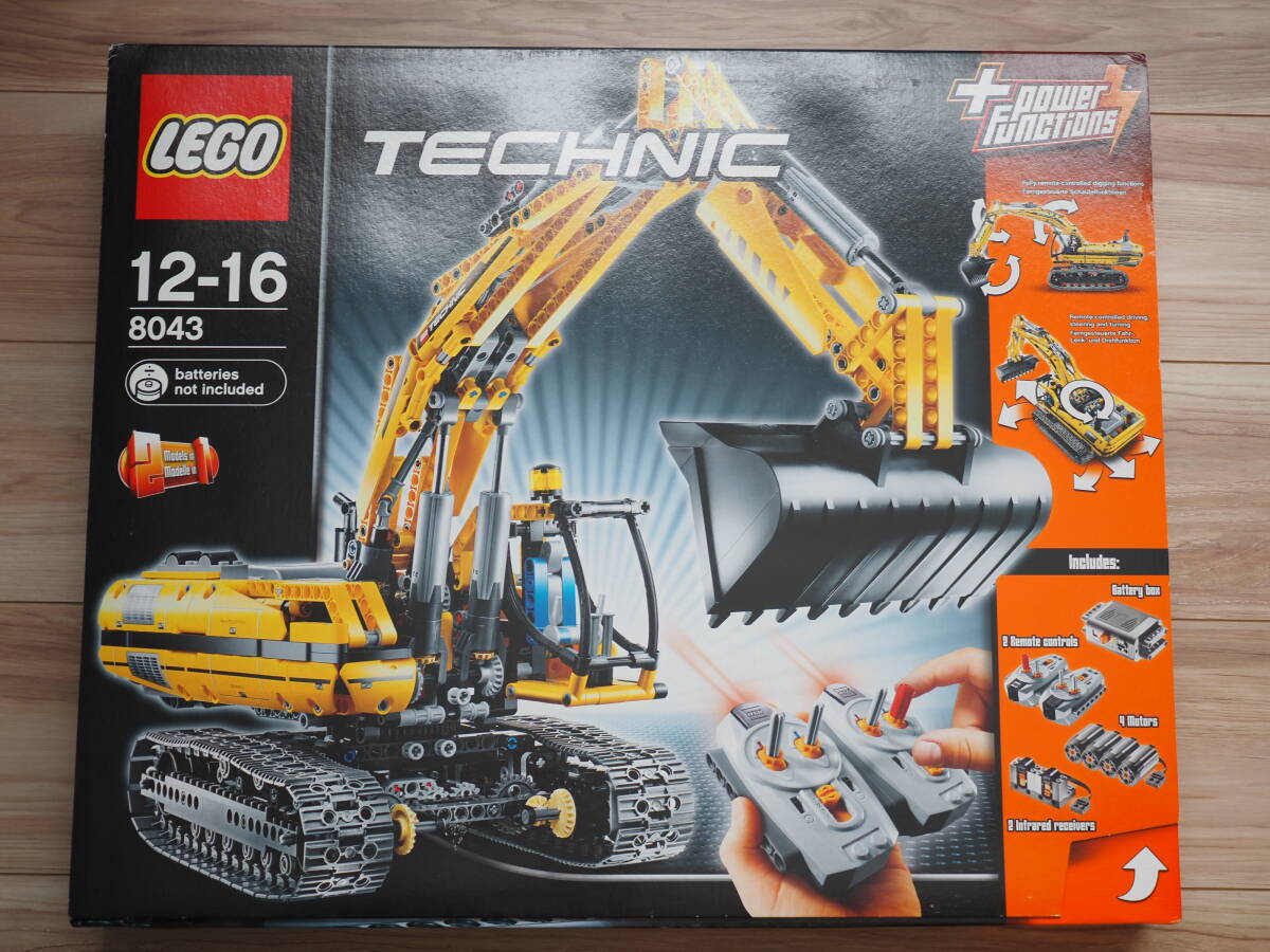 【未開封】LEGO TECHNIC 8043 ショベルカー レゴ テクニック_画像1