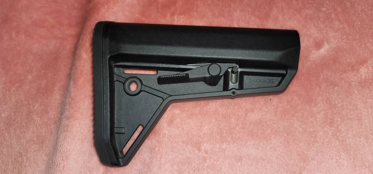 実物 MAGPUL SL ストック 黒 トレポン 電動ガン ガスブロ DAS _画像6