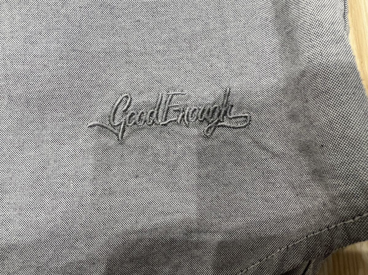 美品　goodenough グッドイナフ　gロゴ BD シャツ　藤原ヒロシ　FRAGMENT WTAPS STUSSY UNDERCOVER AFFA_画像6