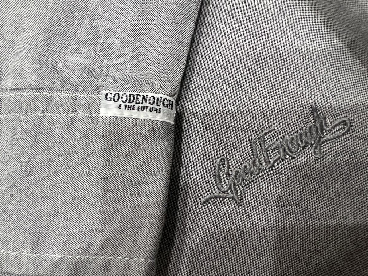 美品　goodenough グッドイナフ　gロゴ BD シャツ　藤原ヒロシ　FRAGMENT WTAPS STUSSY UNDERCOVER AFFA_画像7