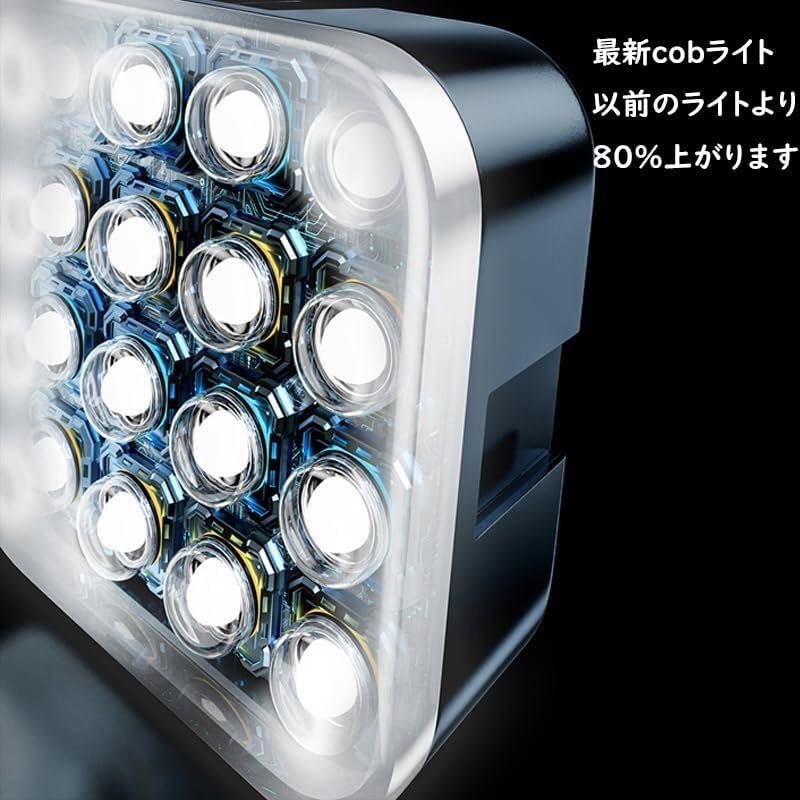 LEDビデオライト 小型 充電式 Type-C 3000k-6000k_画像5