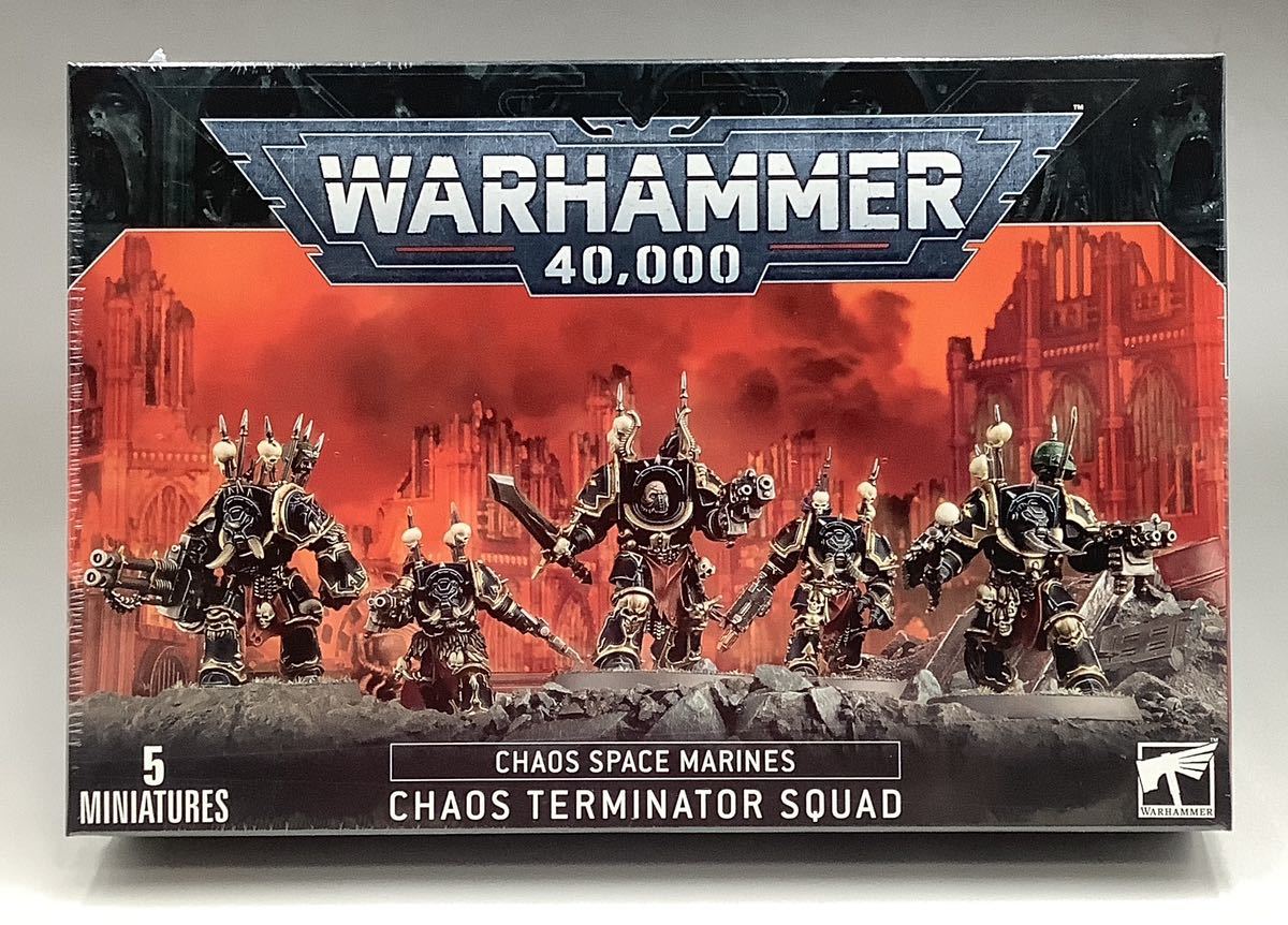 ウォーハンマー Chaos Terminator Squad ケイオス・ターミネイター・スカッド