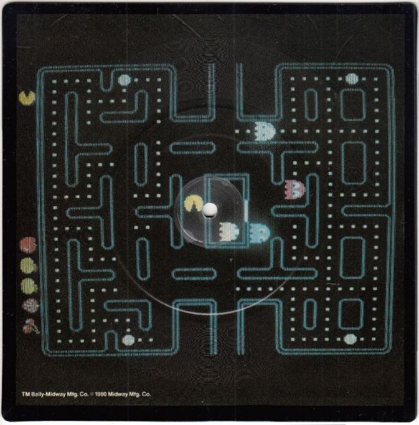 米シンセポップ、ビデオゲーム音楽　バックナー＆ガルシア　シングル Pac-Man Fever　変形ピクチャ―ディスク　1982年_画像4