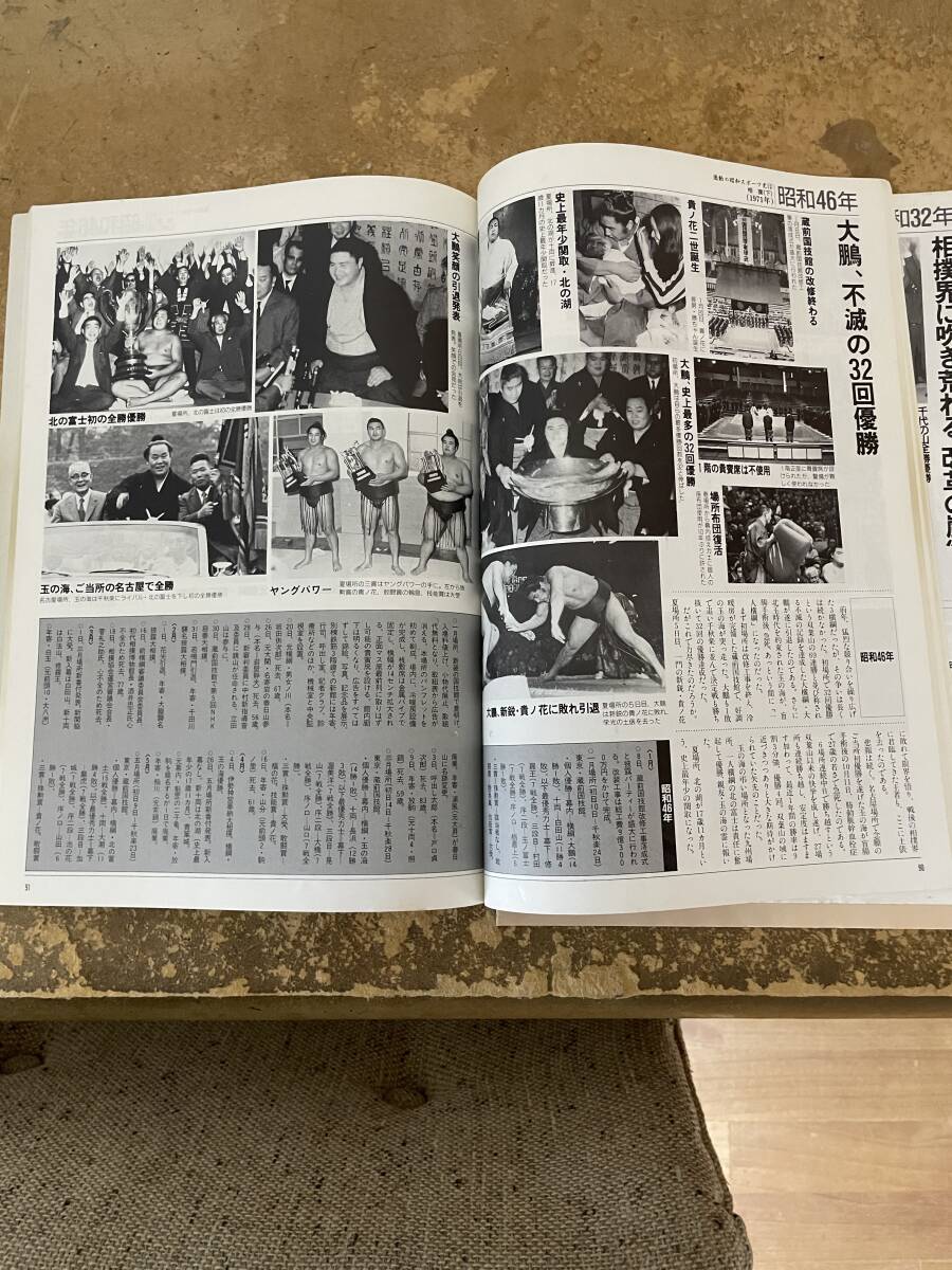 激動の昭和スポーツ史 相撲 下昭和30〜昭和64 ベースボールマガジン社の画像5
