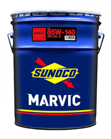 送料無料！　SUNOCO　 MARVIC GEAR　スノコ　マーヴィックギア　GL-5　 85W-140　 鉱物油　MINERAL　 20L缶　 ミッション・デフオイル_画像1
