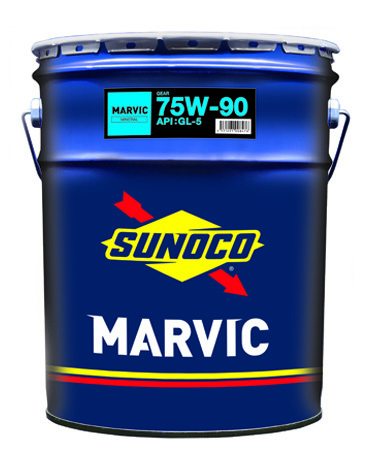 送料無料！　SUNOCO　MARVIC GEAR　スノコ　マーヴィックギア　GL-5　75W-90　鉱物油　MINERAL　 20L缶　 ミッション・デフオイル_画像1